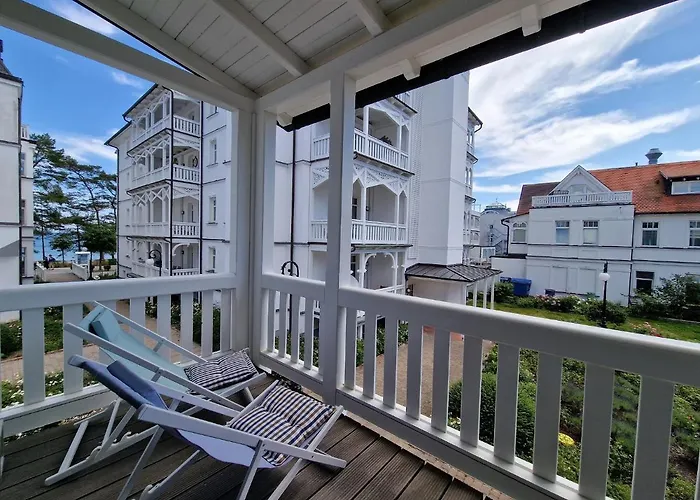 Strandvillen Binz - Ferienwohnung Mit 2 Schlafzimmern Und Balkon Ah-720