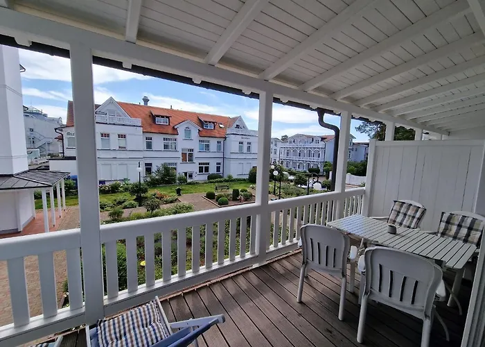 Strandvillen Binz - Ferienwohnung Mit 2 Schlafzimmern Und Balkon Ah-720