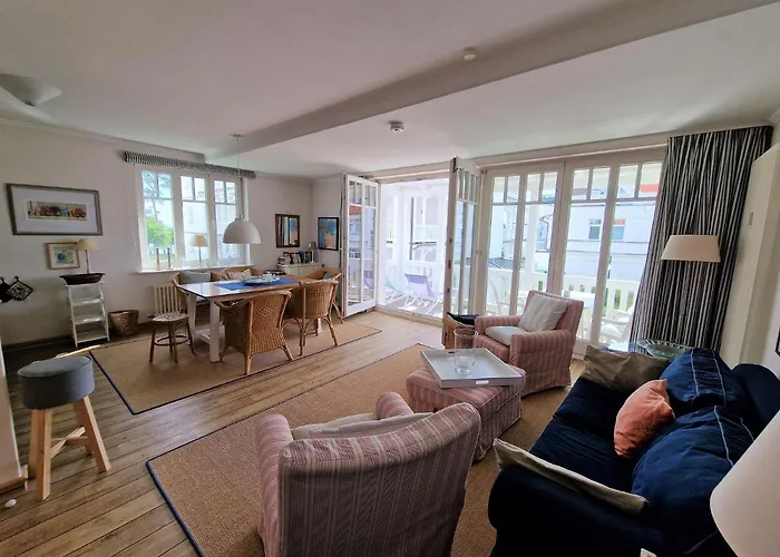 Strandvillen Binz - Ferienwohnung Mit 2 Schlafzimmern Und Balkon Ah-720